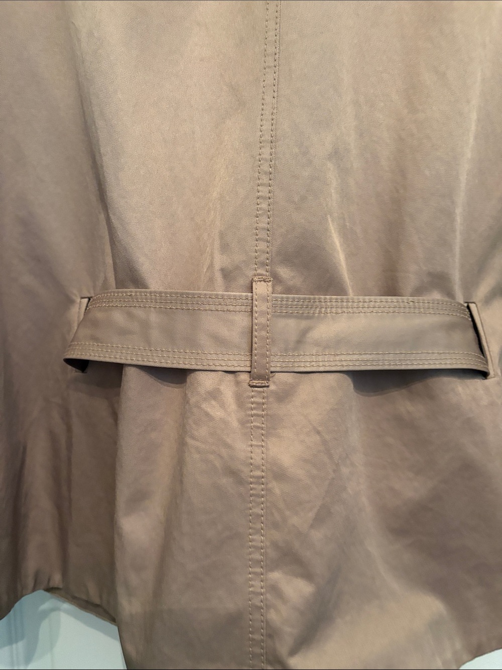 Banana Republic Cape Trench Coat with Belt - Picture 8 of 11